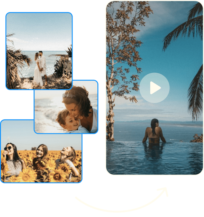 Capture special moments
with memorable videos