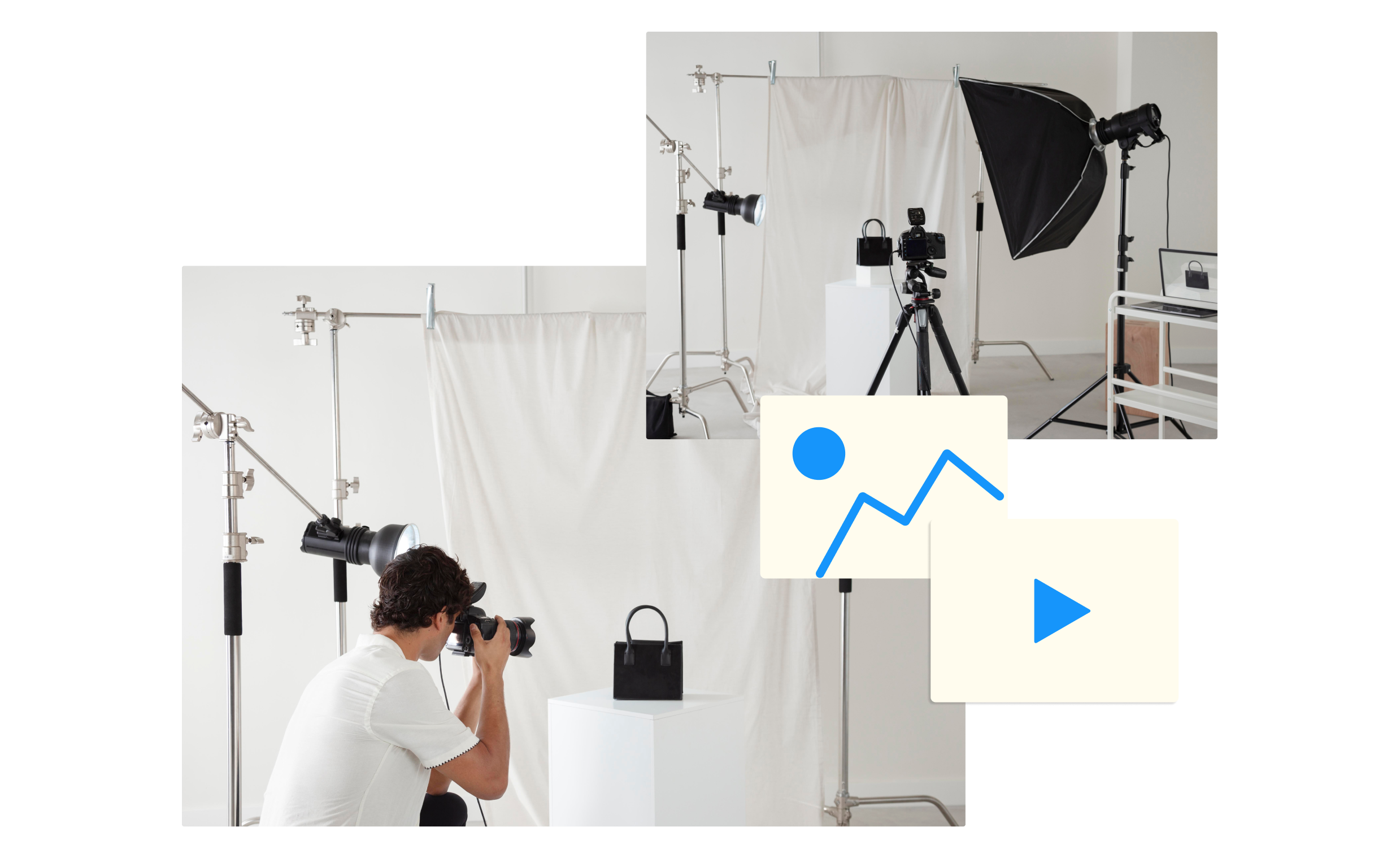 Iluminación para fotos y vídeos de producto